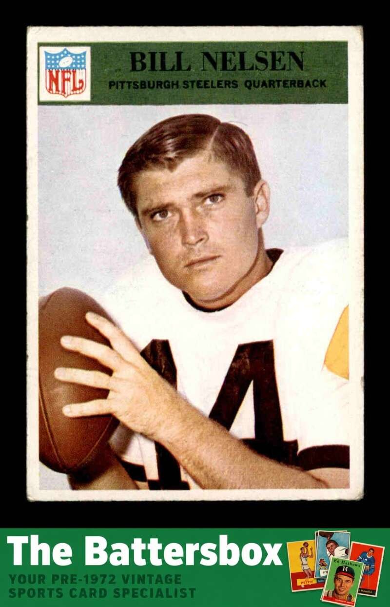 1966 Philadelphia #153 Bill Nelsen RC VGEX X3825640