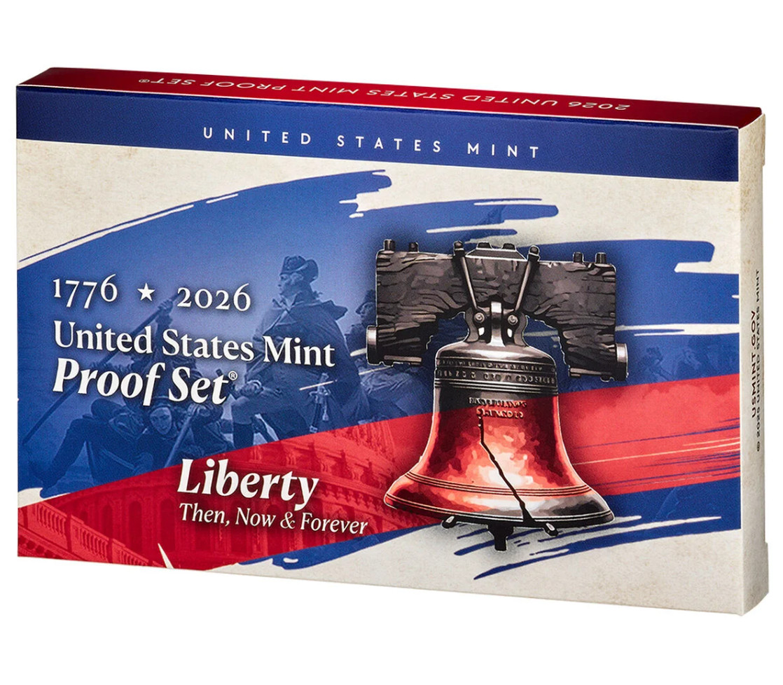 Presale 2026 S US Mint Proof Set 26RG Semiquincentennial 250th Anniversary