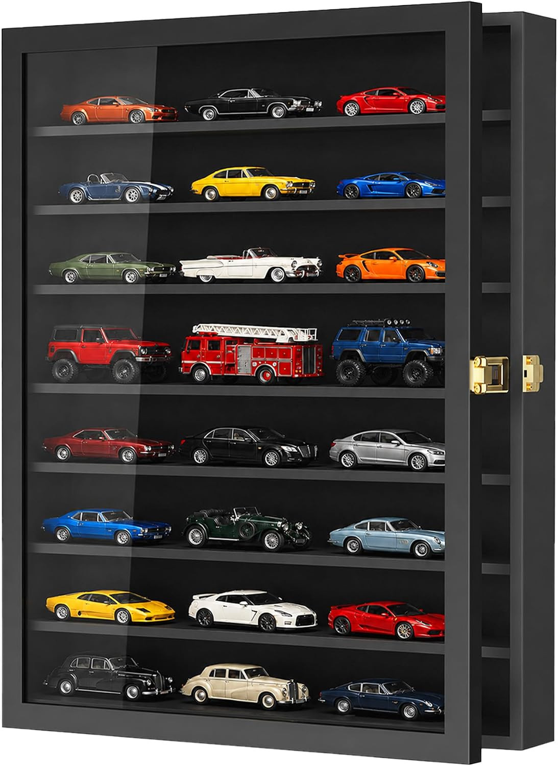 1/43 Scale Model Car Display Case Diecast Car Model Toy for Wall