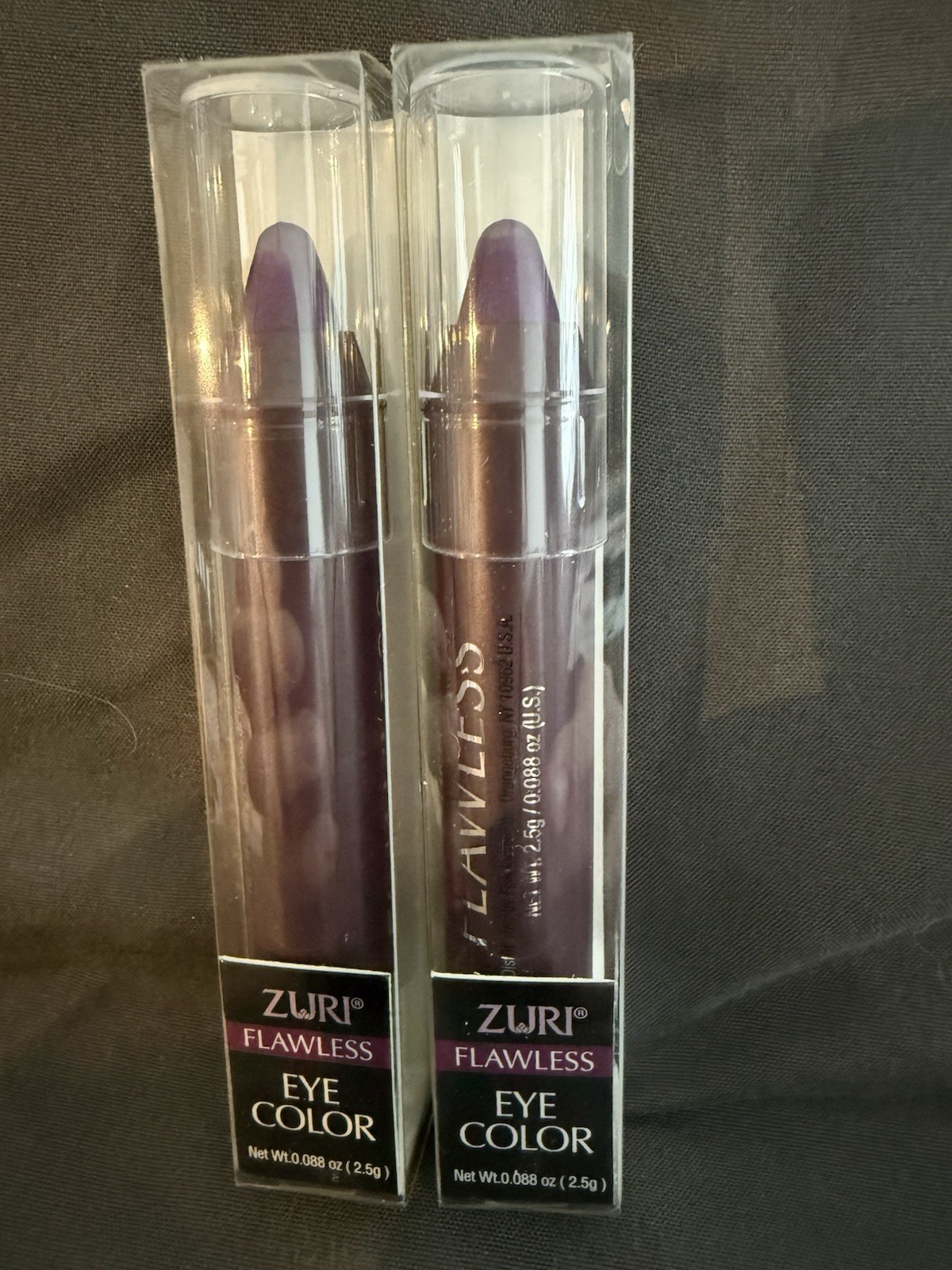 Zuri Flawless Eye Color Pencil Deep Purple Lot Of 2