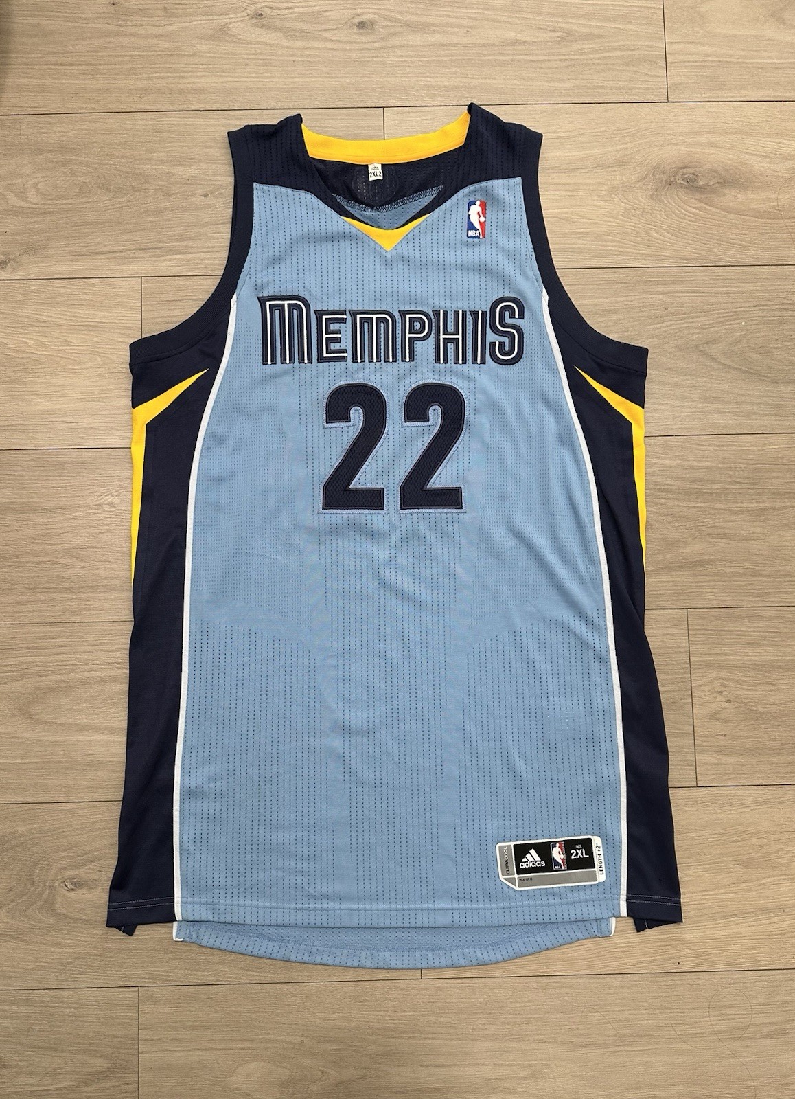 Memphis Grizzlies Jamaal Franklin Size 2XL+2 Revolution 30 Mesh Pro Cut Jersey