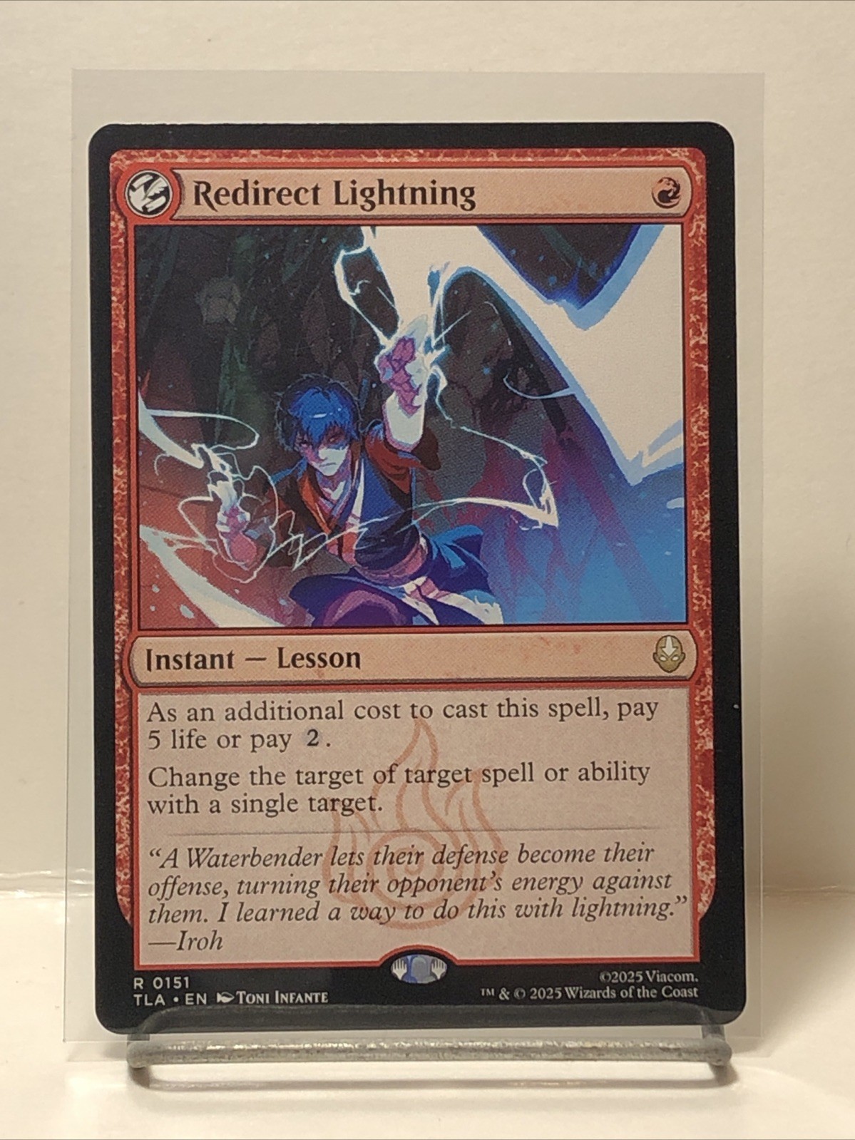 Redirect Lightning (Non-foil) Avatar: The Last Airbender 0151 Rare MTG