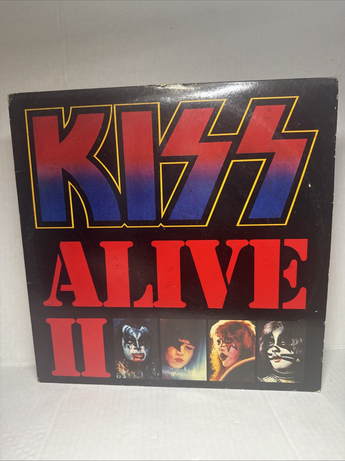 KISS Alive II Live Concert Double Vinyl 2 LP Record Album 1977 G-VG KISS Alive II Live Concert Double Vinyl 2 LP Record Album 1977 G-VG