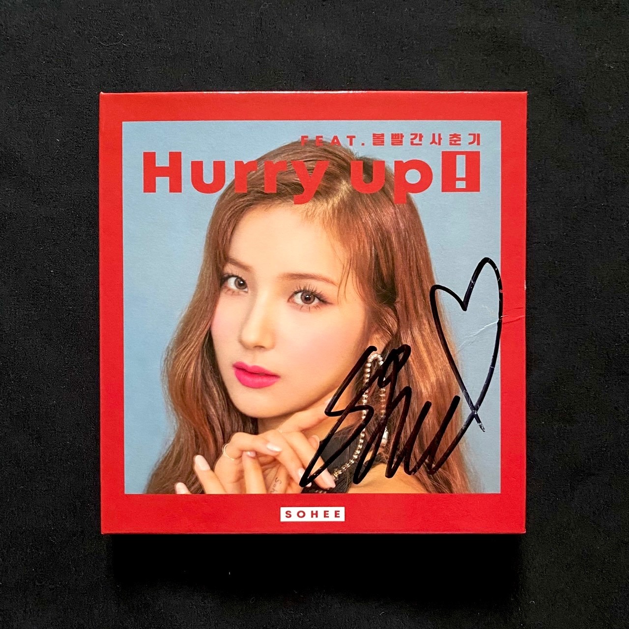 ELRIS ALICE SOHEE Hurry Up Signed Autographed PROMO CD Not For Sale KPOP 2018 ELRIS ALICE SOHEE Hurry Up Signed Autographed PROMO CD Not For Sale KPOP 2018