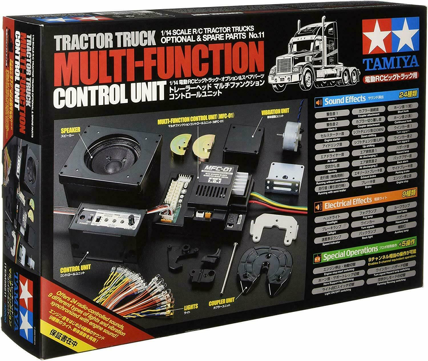 Tamiya America Inc 1/14 Semi Truck Multi Function Unit TAM56511