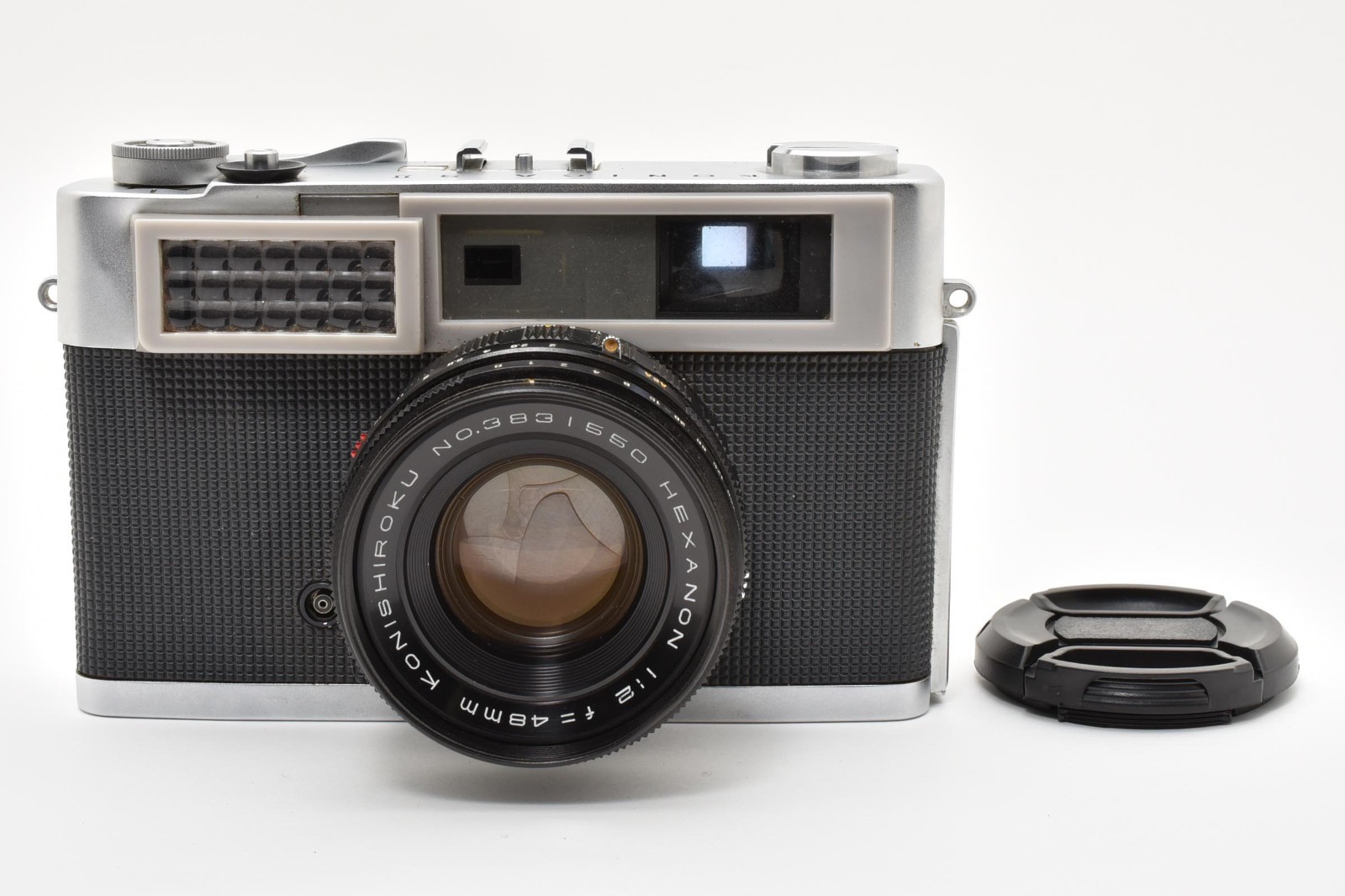 [Exc+4] Konica SII 35mm Rangefinder Film Camera w/ 48mm f/2 Hexanon From JAPAN