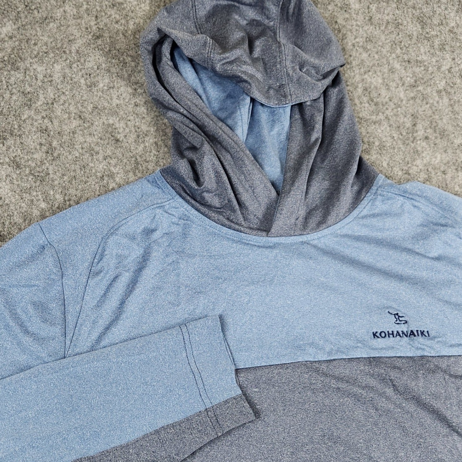 NWT Johnnie-O Grayhawk Hoody Men L Golf Colorblock Kohanaiki Fisherman Hawaii
