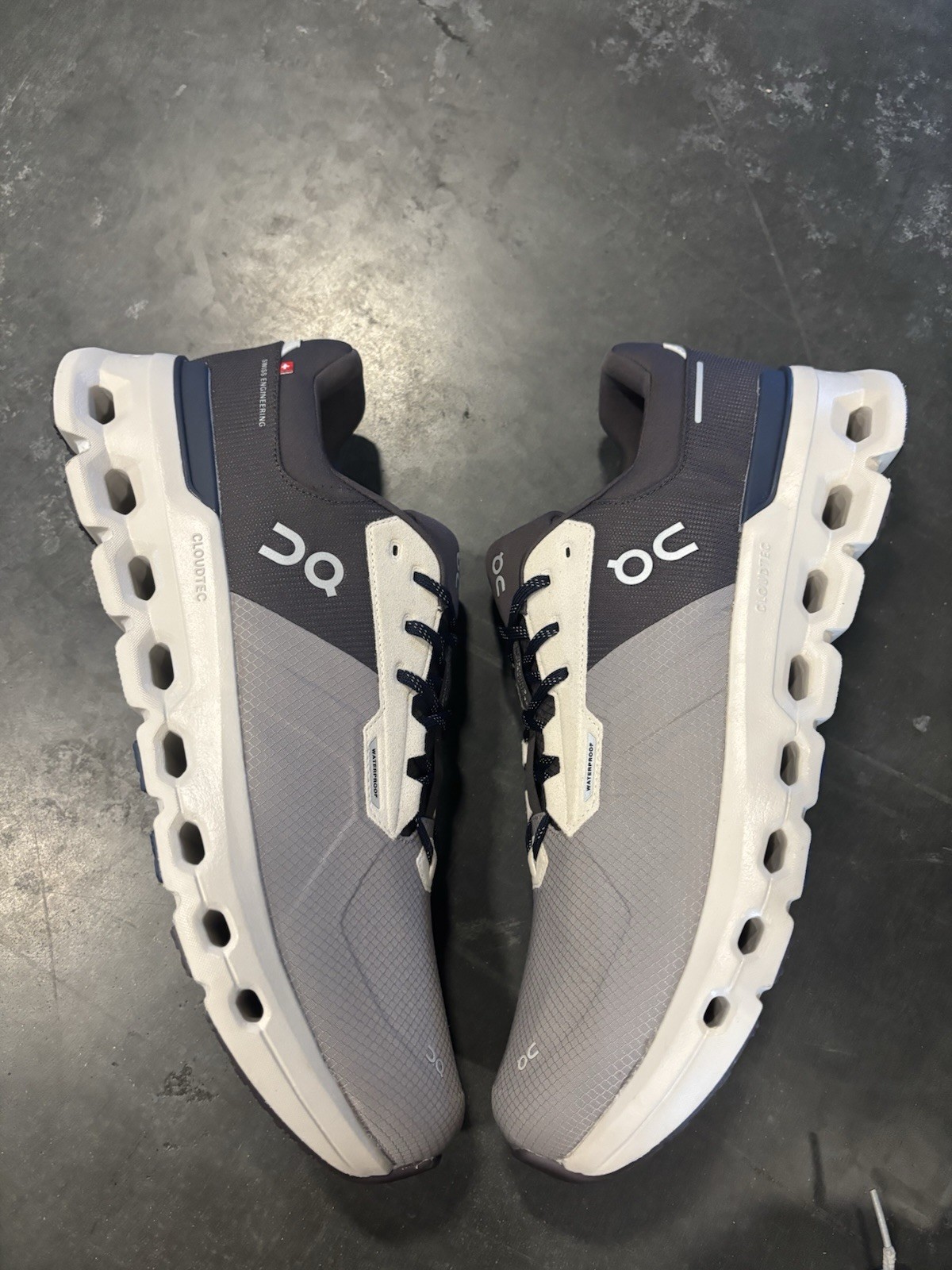 Size 14 - ON Cloudrunner 2 Waterproof Zinc Midnight - GREAT DEAL- FAST SHIPPING