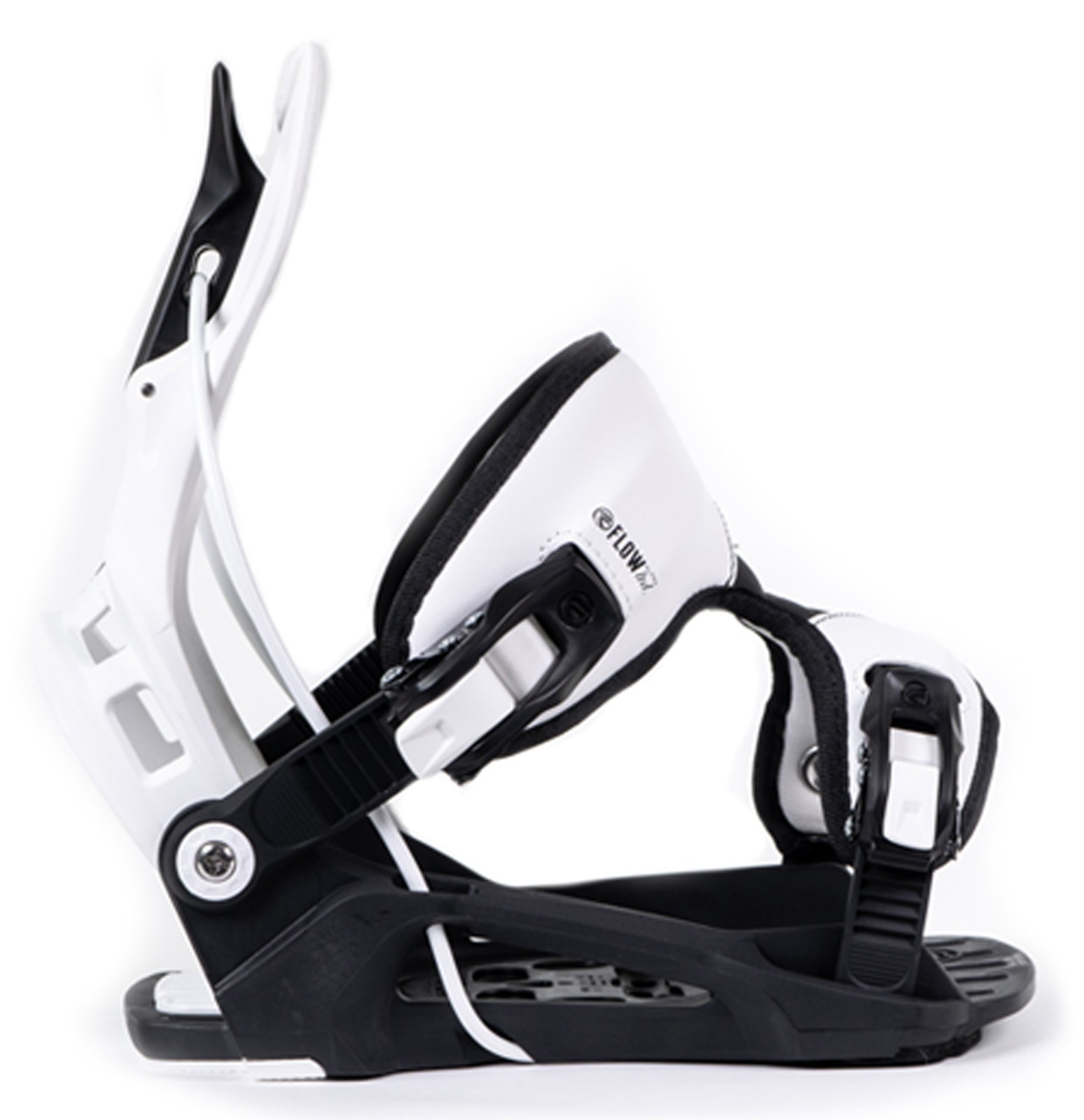 2027 Nidecker FLOW Alpha White Stormtrooper Snowboard Bindings XL -NEW