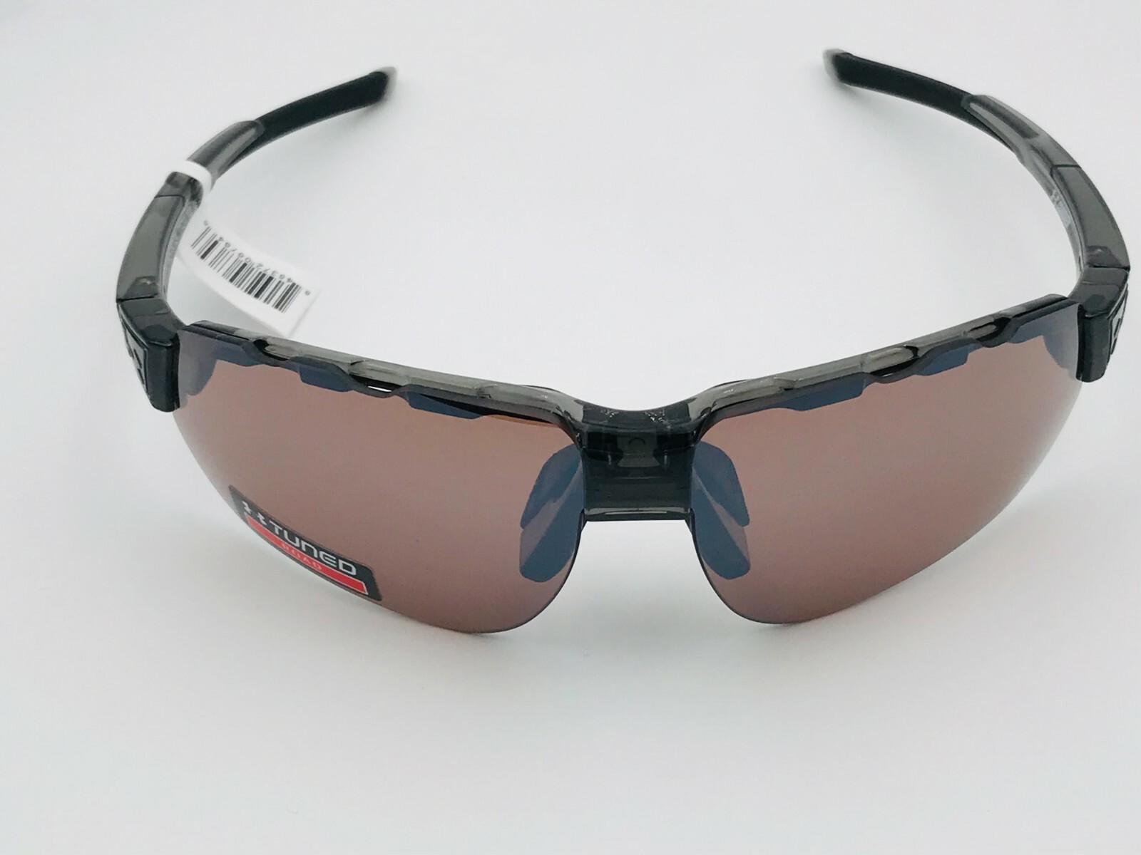 Under Armour UA Sunglasses Conquer 8650132-030124 Gloss Gray Tuned Road NIB