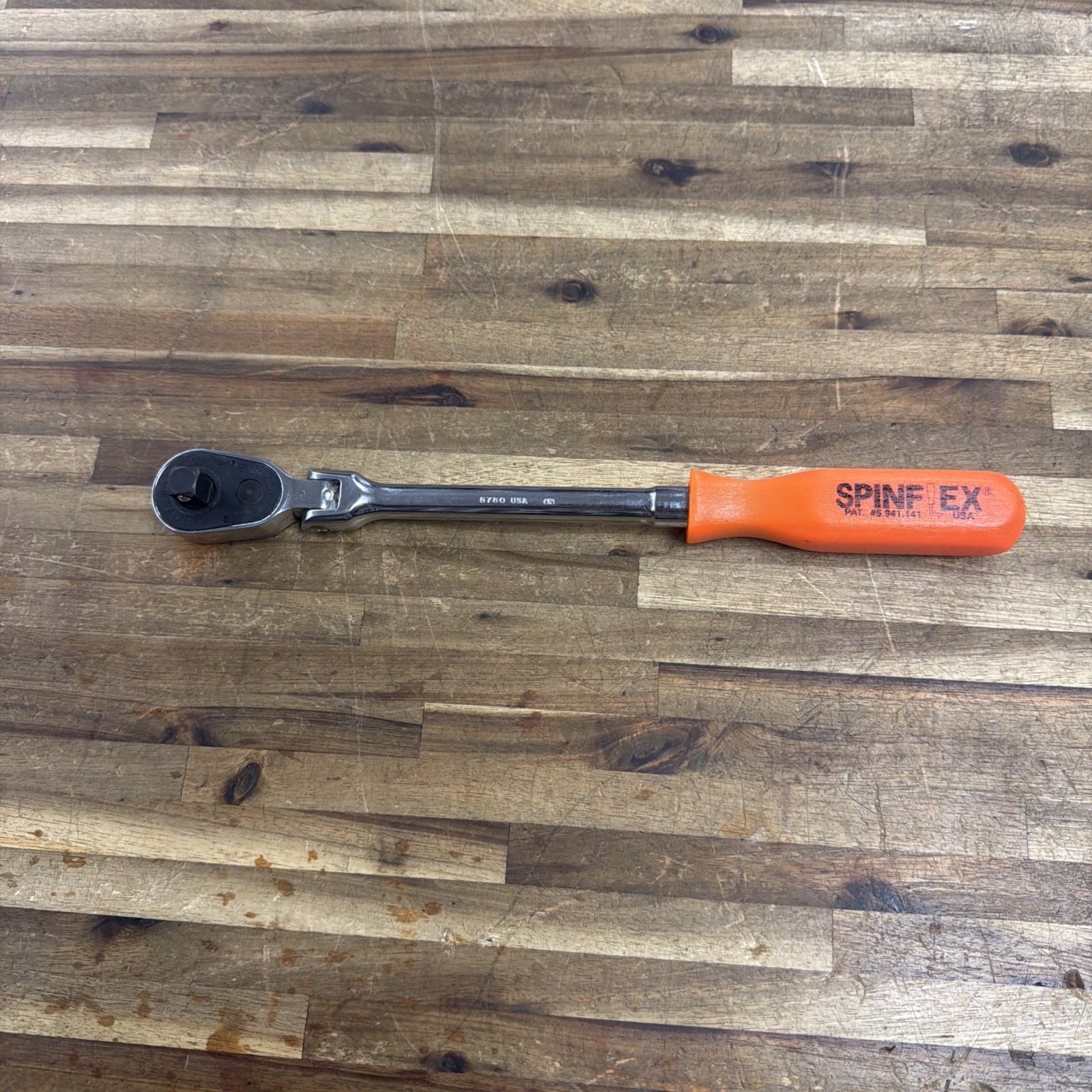 NOS Proto Tools USA 3/8 Drive SPINFLEX Flex Head Ratchet 5750 NOS Proto Tools USA 3/8 Drive SPINFLEX Flex Head Ratchet 5750