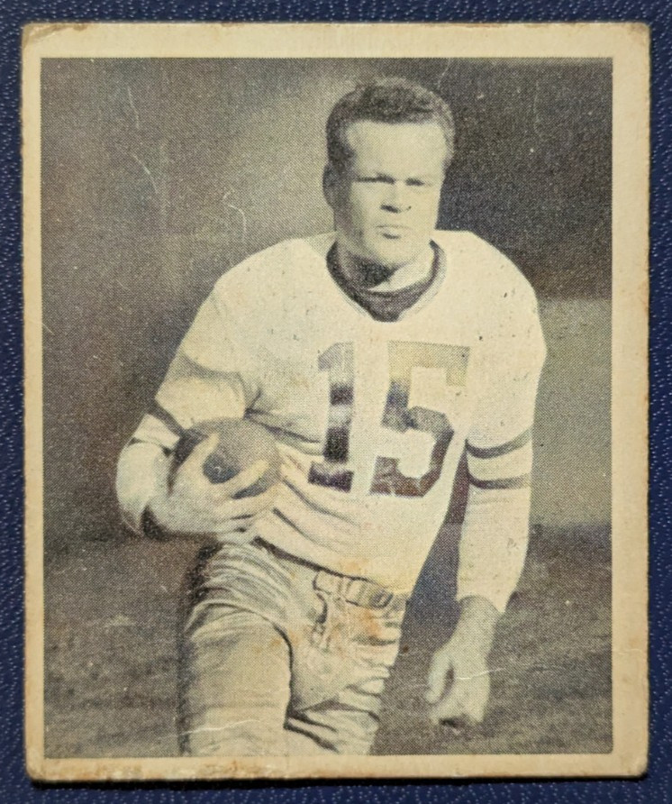 1948 Bowman Steve Van Buren RC #7 (GOOD) EAGLES * (FREE S/H)