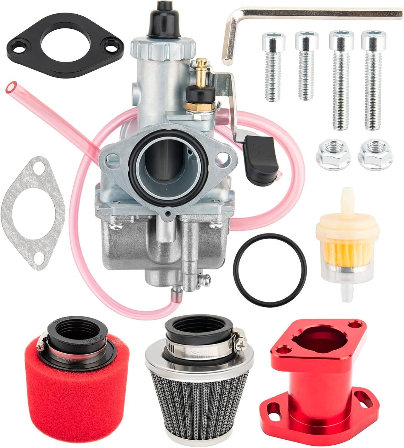 VM22 26mm Carburetor for Predator 212cc, GX160, GX200, CT200U, 196cc, KT196