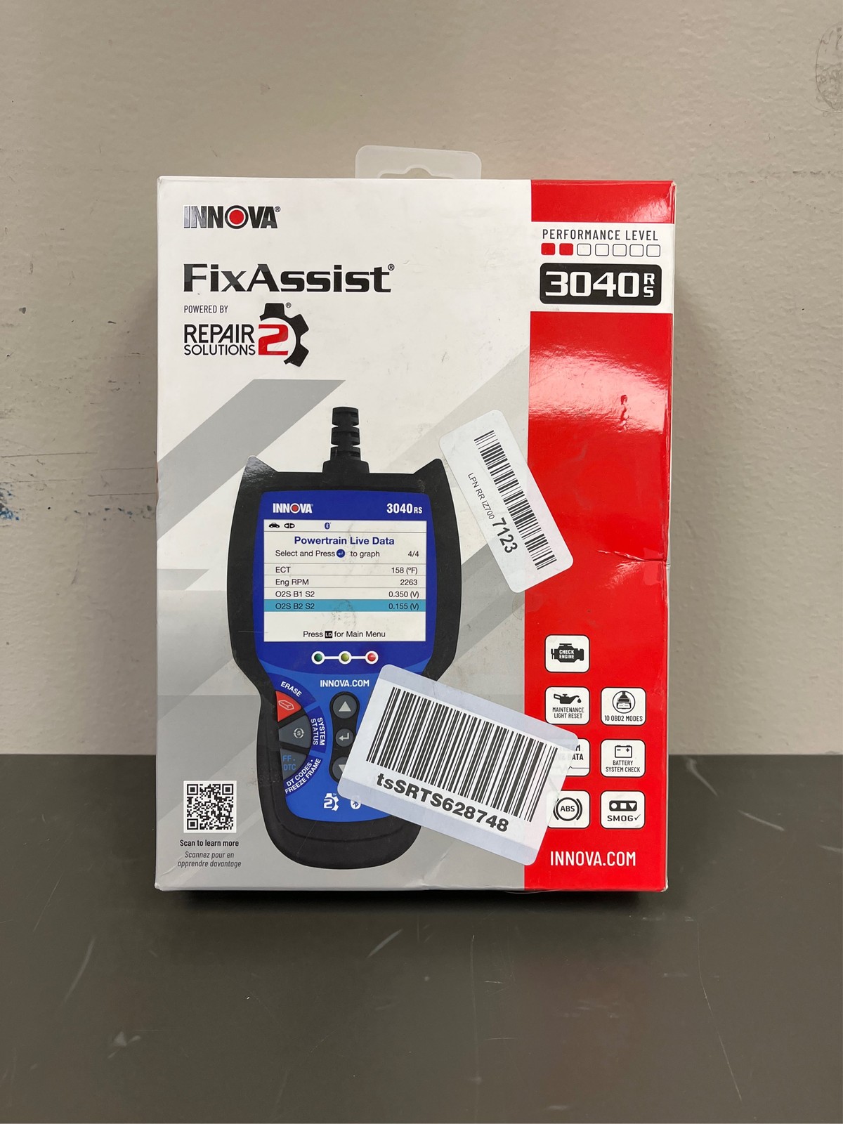 Equus Products 3040RS Entry-level Scan Tool Equus Products 3040RS Entry-level Scan Tool