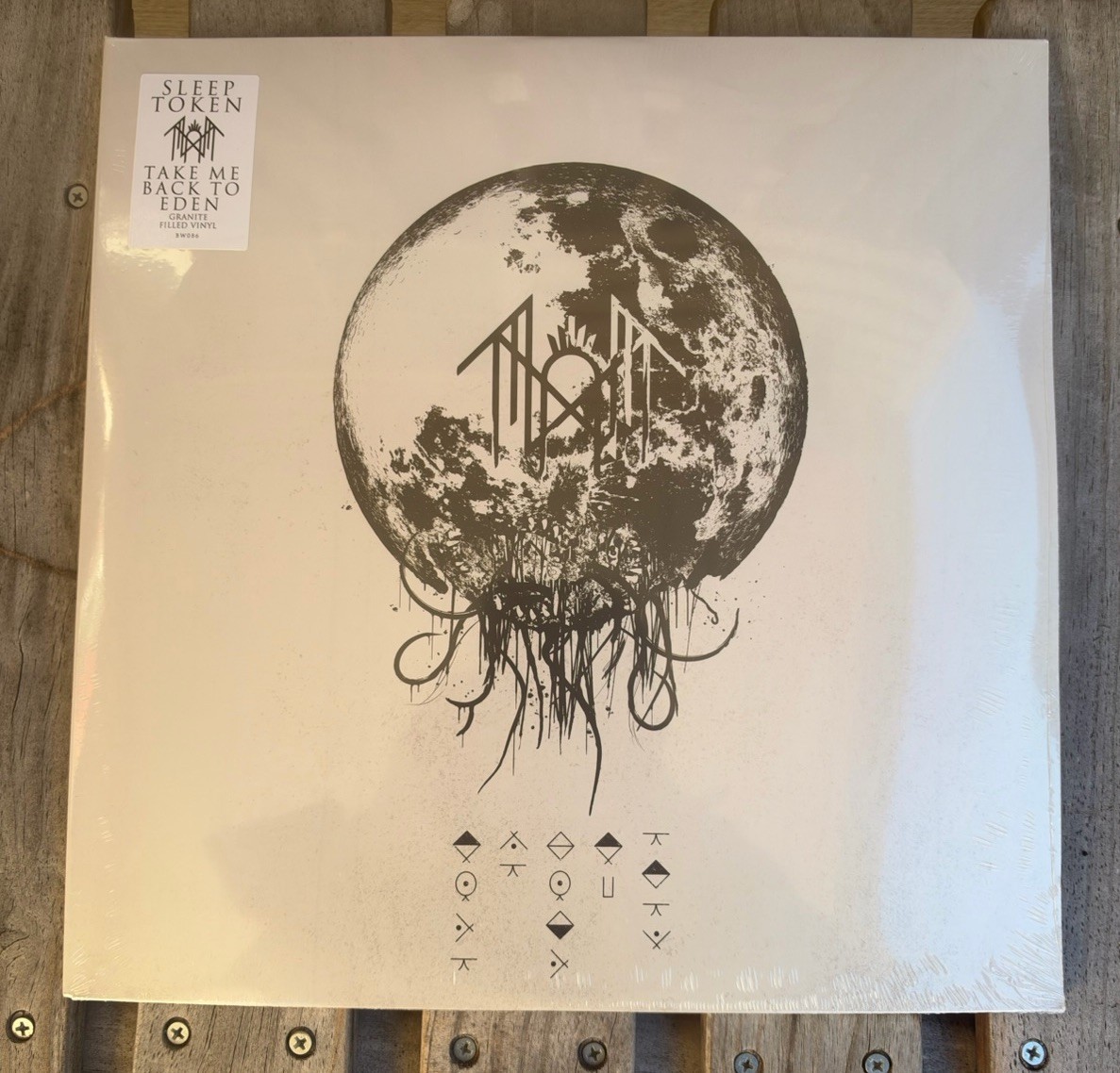 Sleep Token Take Me Back To Eden Granite Filled Vinyl Bad World NEW In Hand Sleep Token Take Me Back To Eden Granite Filled Vinyl Bad World NEW In Hand