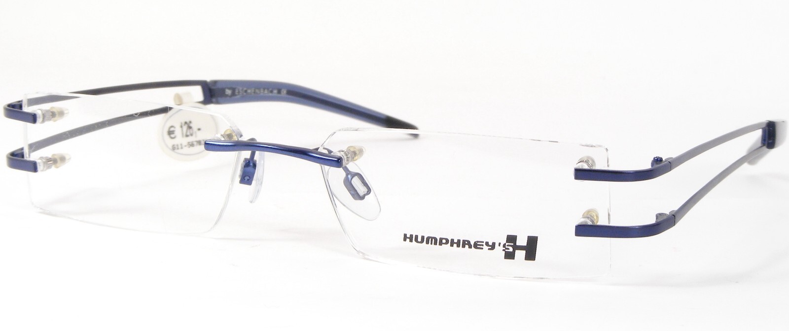 HUMPHREY'S 2724 70 Dark Blue UNIQUE RARE EYEGLASSES GLASSES 52-16-135mm Germany