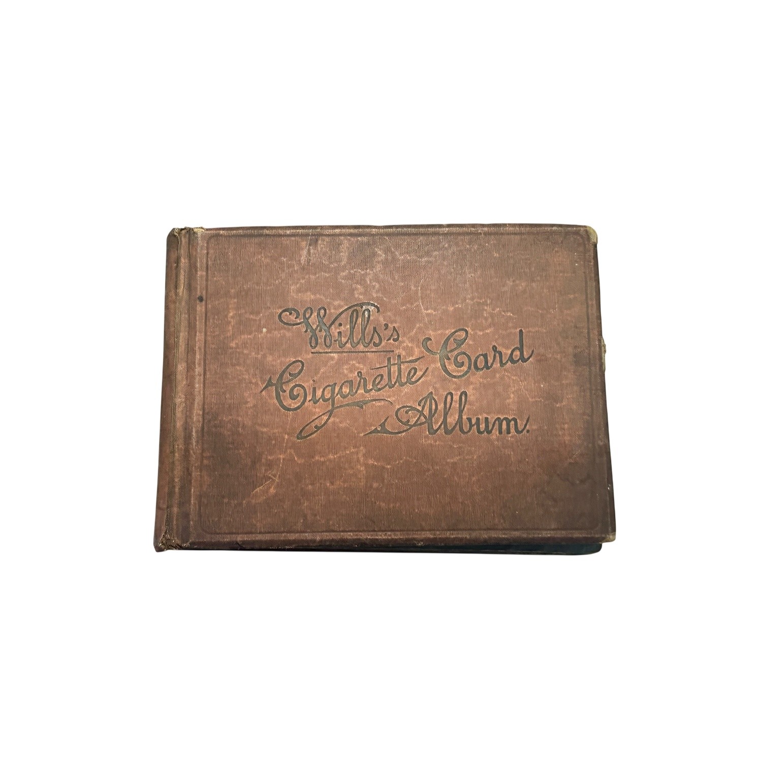 Antique Wills\'s Cigarette Card Album c. 1910s Heraldry & First Aid Cards