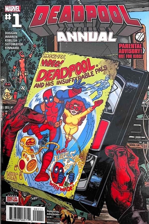 Deadpool Annual #1 (2016) Marvel First Printing Comic