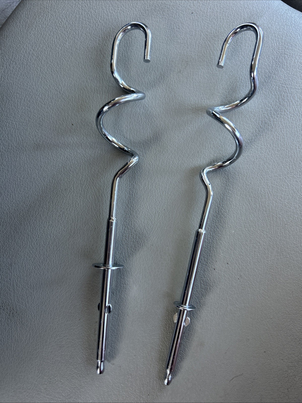 Vintage Sunbeam 5 speed Mixmaster 3170 Replacement Dough Hooks Set 7.25”