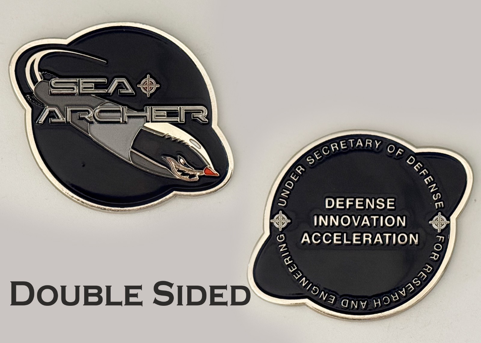 Sea Archer Defense Innovation Acceleration Challenge Coin  J#9