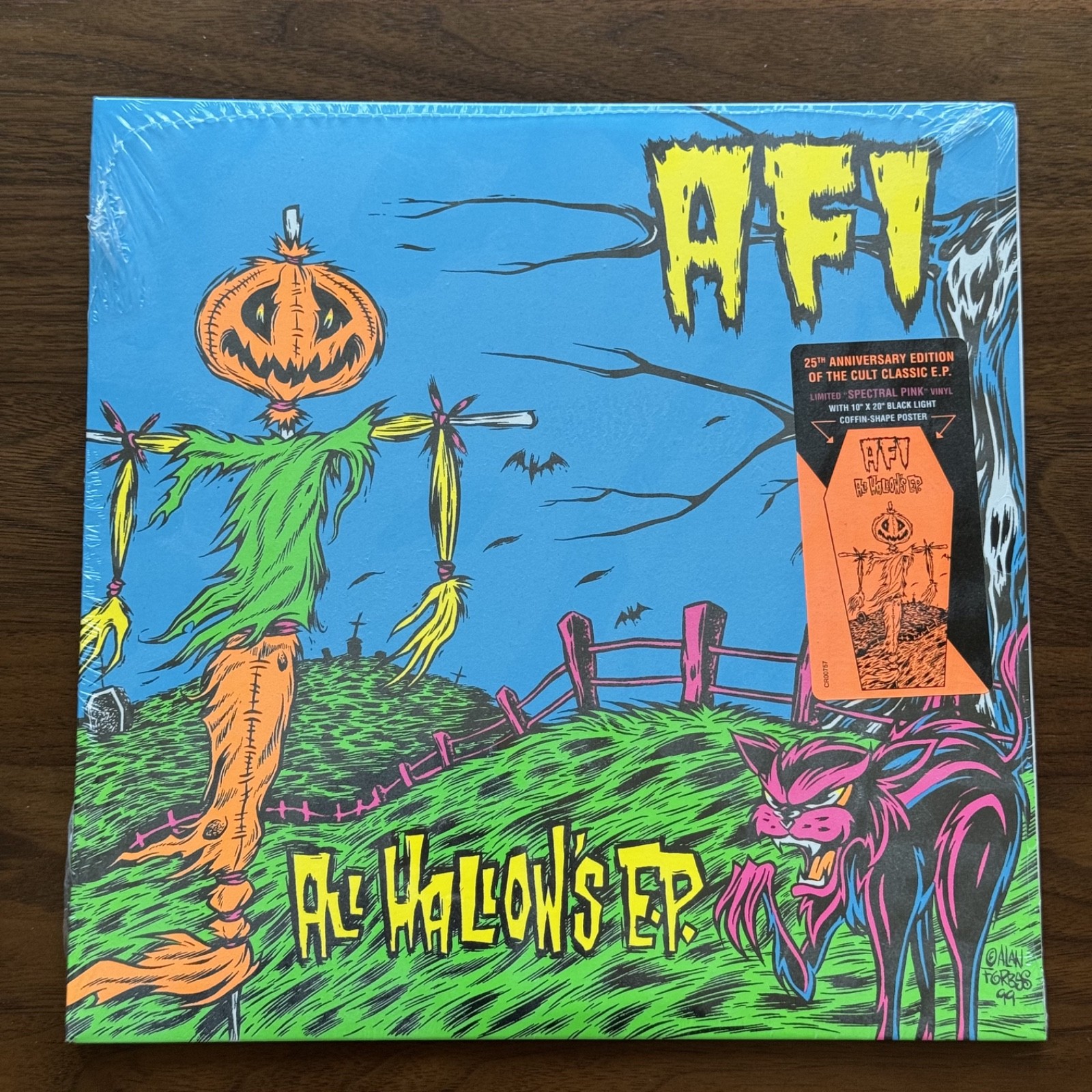 AFI - All Hallow's E.P. - 🩷 Spectral Pink 25th Anniversary 10