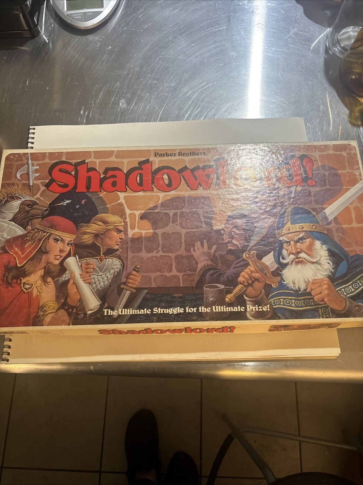 Shadowlord Board Game 1983 Parker Brothers New Open Box Complete Shadowlord Board Game 1983 Parker Brothers New Open Box Complete