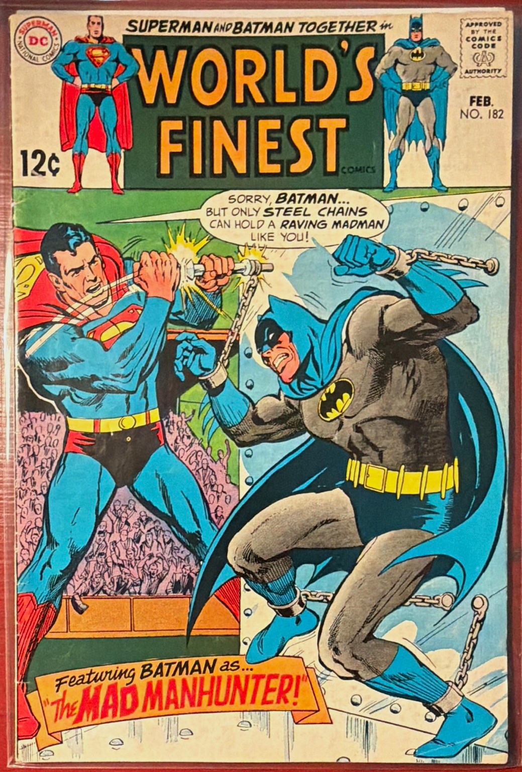 DC Comics World\'s Finest #182 (1968) \