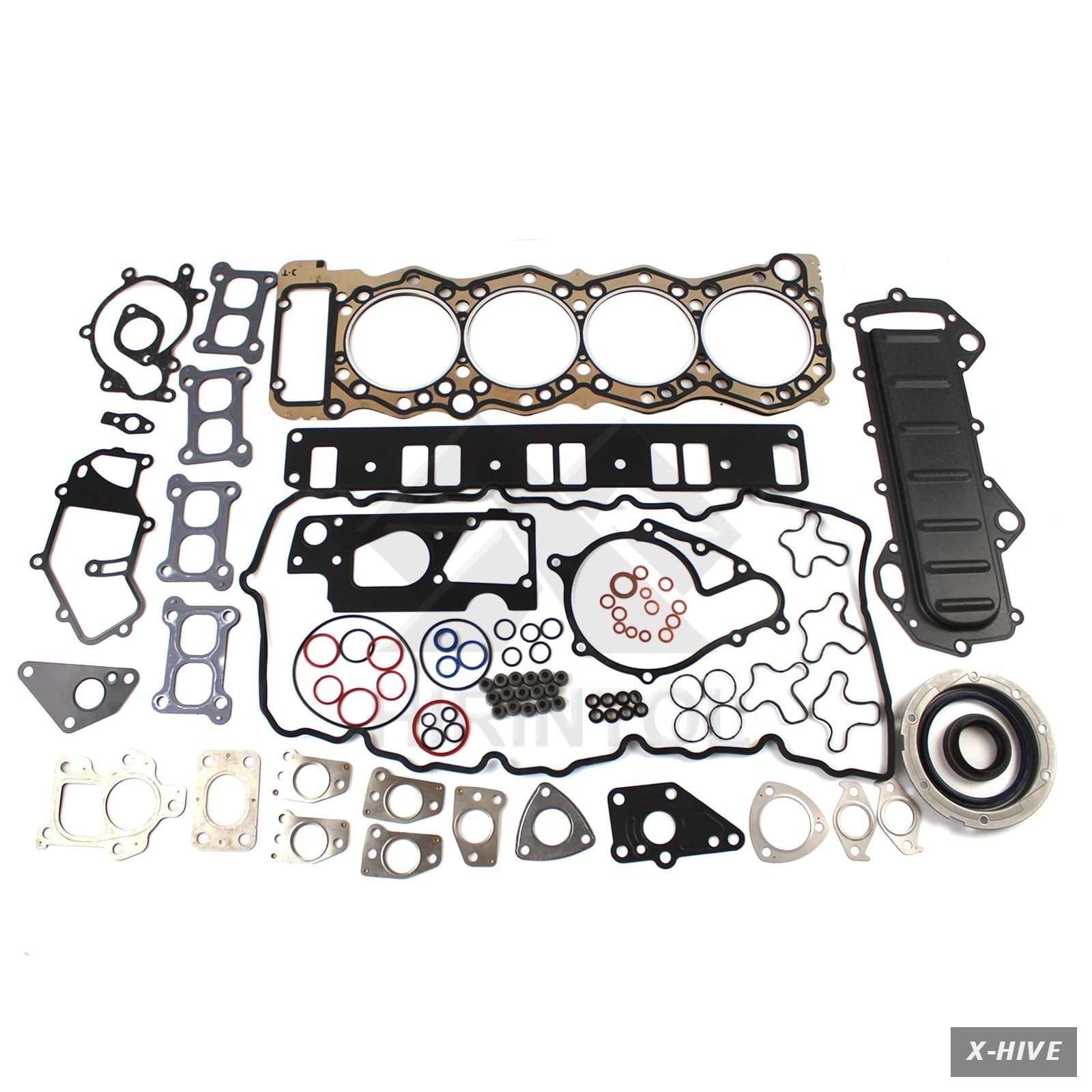 4M50 4M50T 4.9L Full Overhaul Gasket Kit fits for Mitsubishi Fuso FE145 FE120