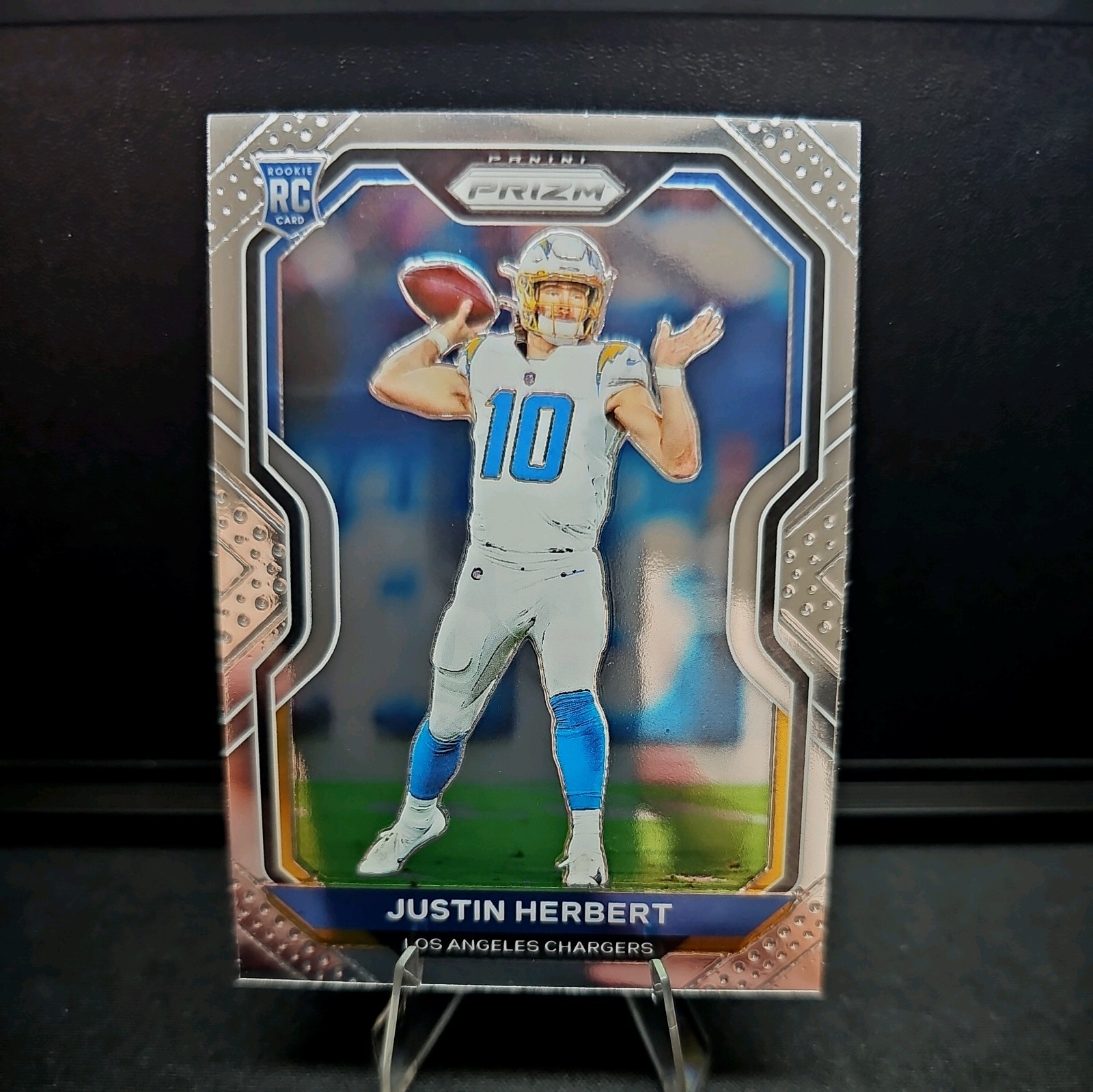Justin Herbert 2020 Panini Prizm (RC) #325 Chargers