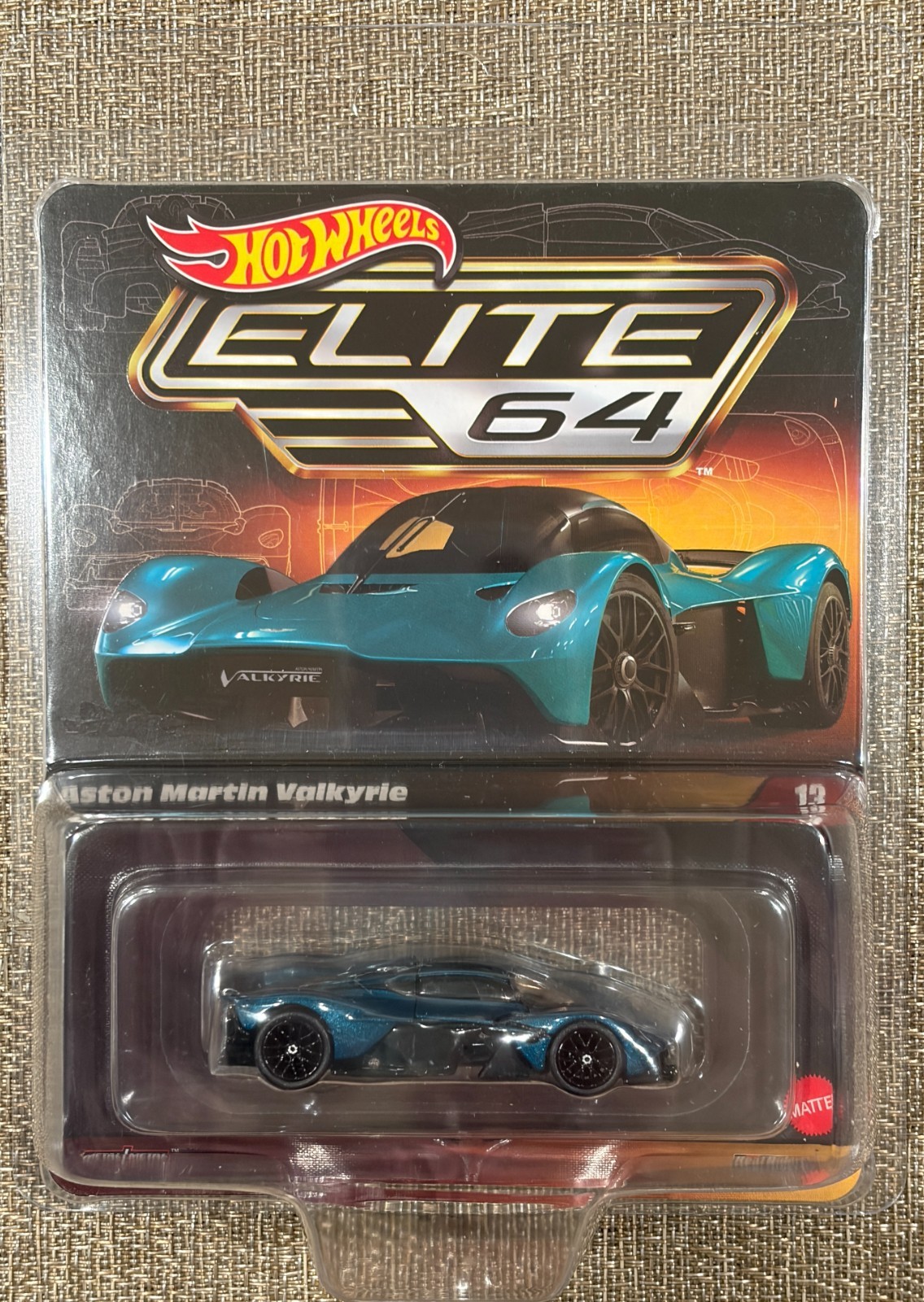 2025 Hot Wheels Elite 64 Aston Martin Valkyrie , Factory sealed , 2025 Hot Wheels Elite 64 Aston Martin Valkyrie , Factory sealed ,