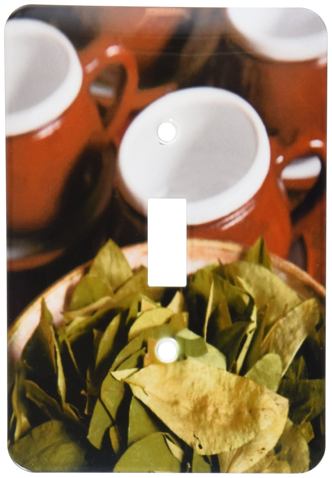 Ht_86965_3 Peru, Cuzco. Coca Leaves and Tea Cups-Sa17 Bja0152-Jaynes Gallery-Iro