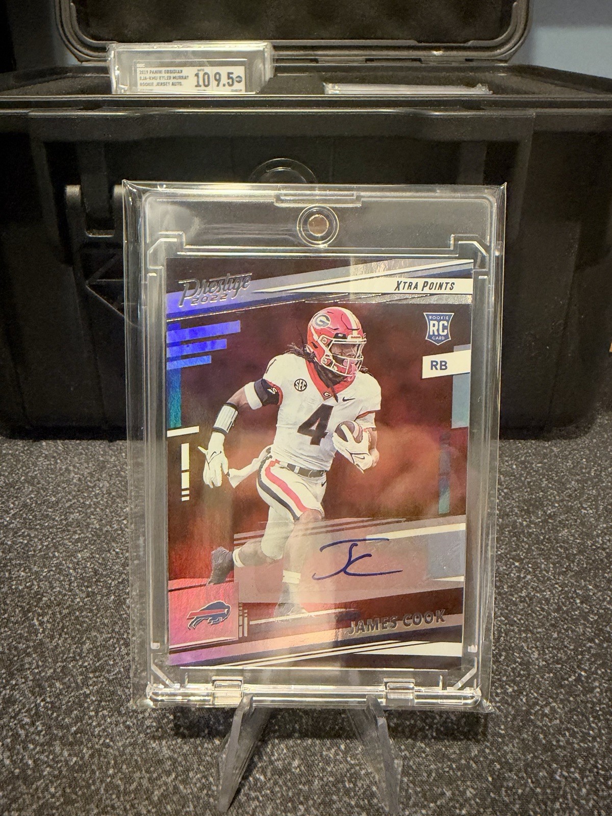 2022 Panini Prestige - Rookies James Cook #347 Xtra Points Premium Signatures