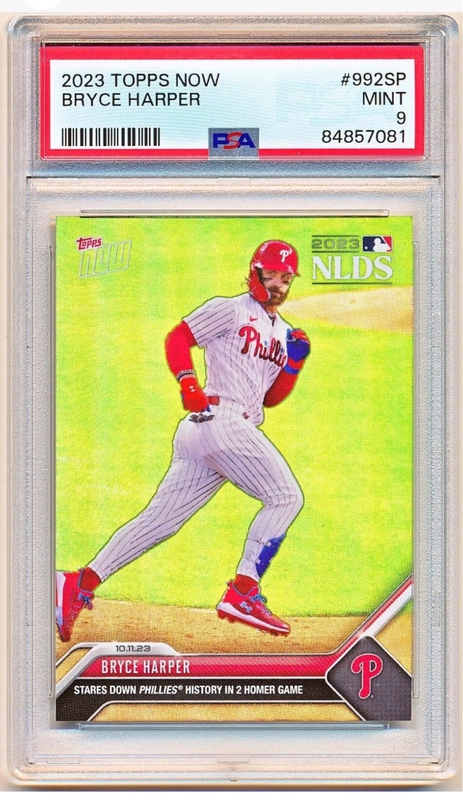 🔥Bryce Harper SSP + 2 HR Game Stare Down SP /100 🔥Bryce Harper SSP + 2 HR Game Stare Down SP /100