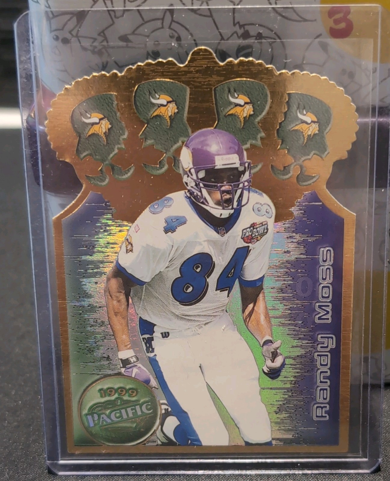 1999 Pacific - Gold Crown Die-Cuts Randy Moss #22