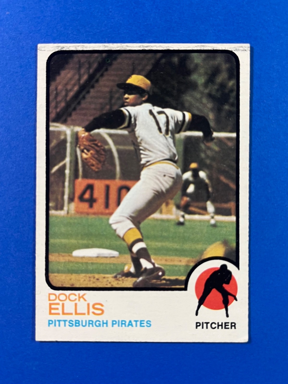 1973 Topps - High Number Dock Ellis #575 EX-NM 1973 Topps - High Number Dock Ellis #575 EX-NM
