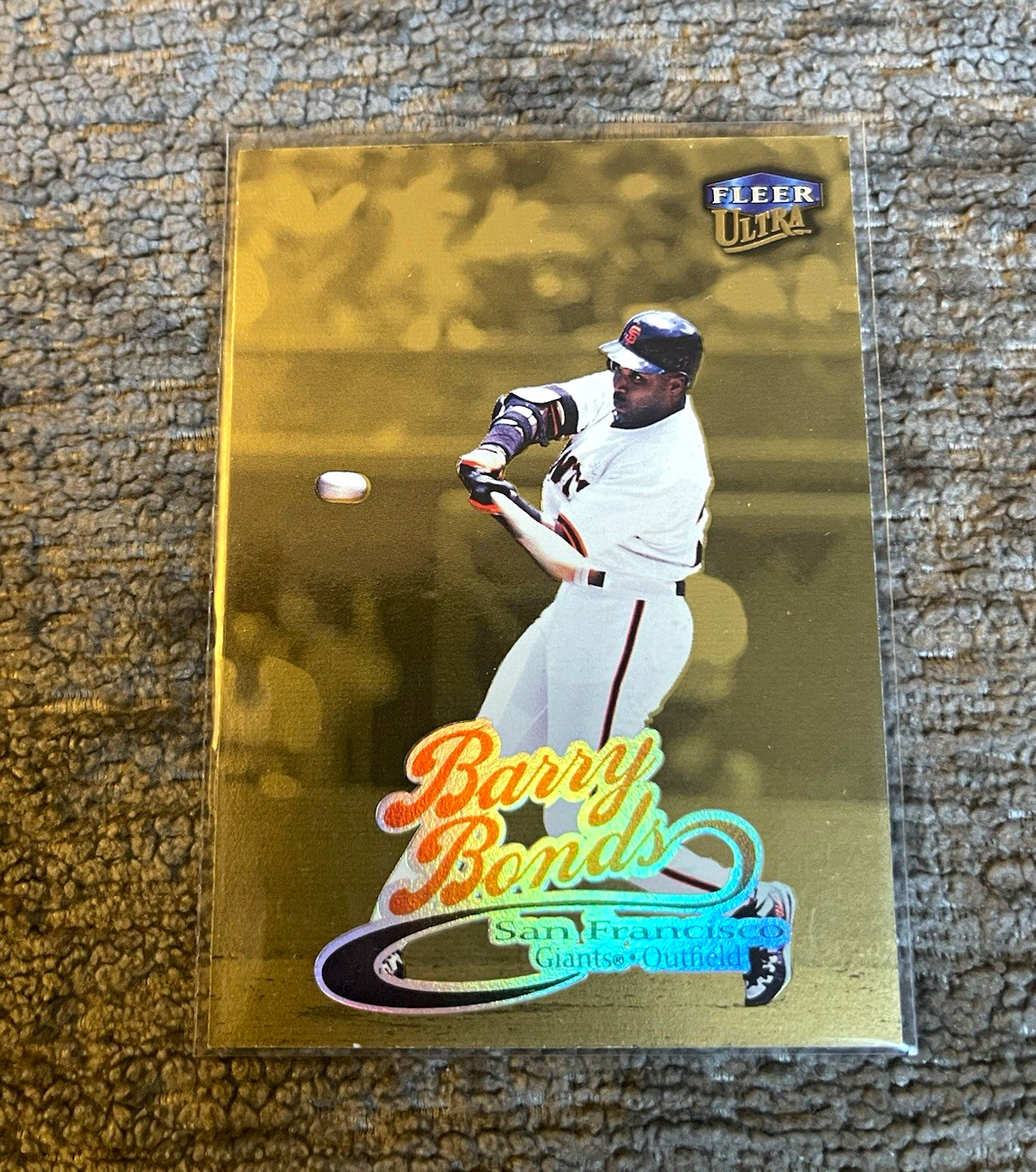 Fleer Ultra 1999 Barry Bonds San Francisco Giants #139G Gold Medallion Edition Fleer Ultra 1999 Barry Bonds San Francisco Giants #139G Gold Medallion Edition