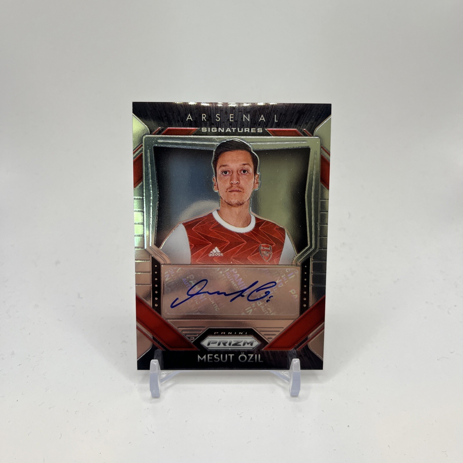 Panini Prizm Premier League 2020-21 Mesut Ozil Arsenal Auto Signatures S-OZL
