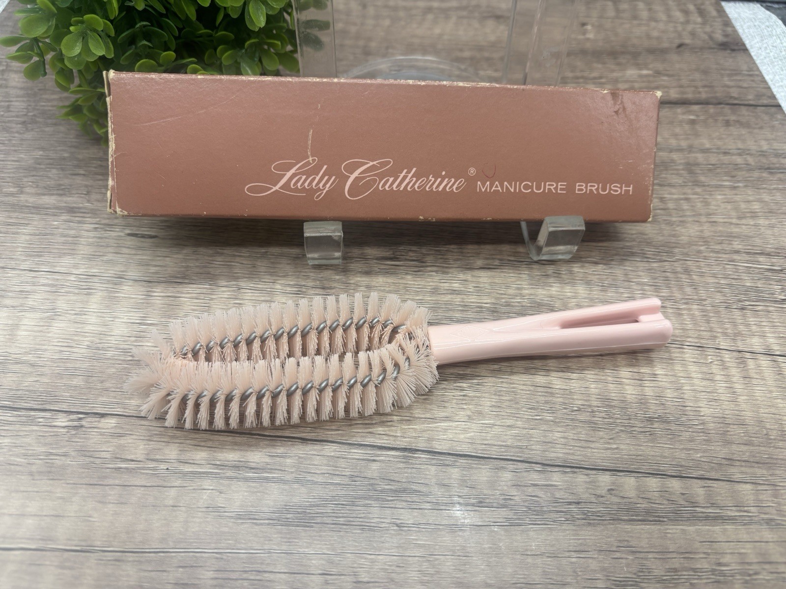 Vintage Lady Catherine Manicure Brush Boxed NOS