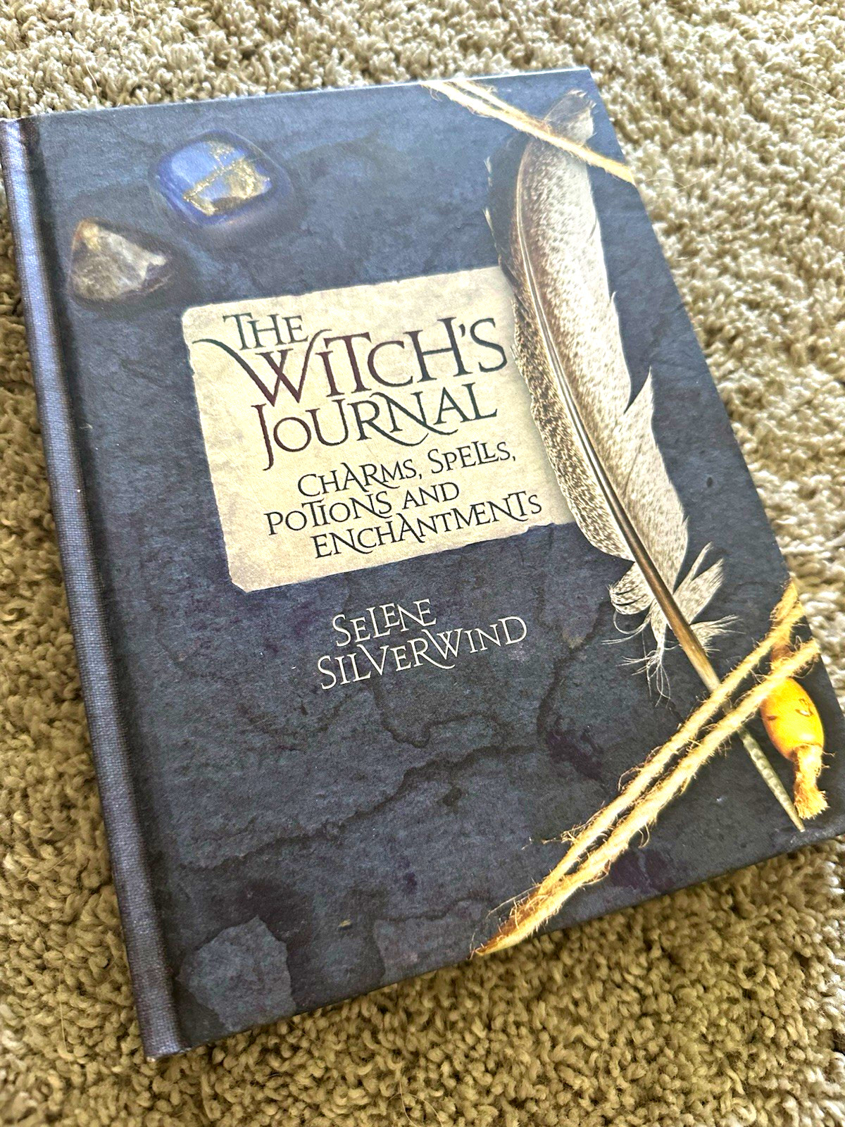 The Witch’s Journal: Charms, Spells, Potions & Enchantments Hardcover Wicca