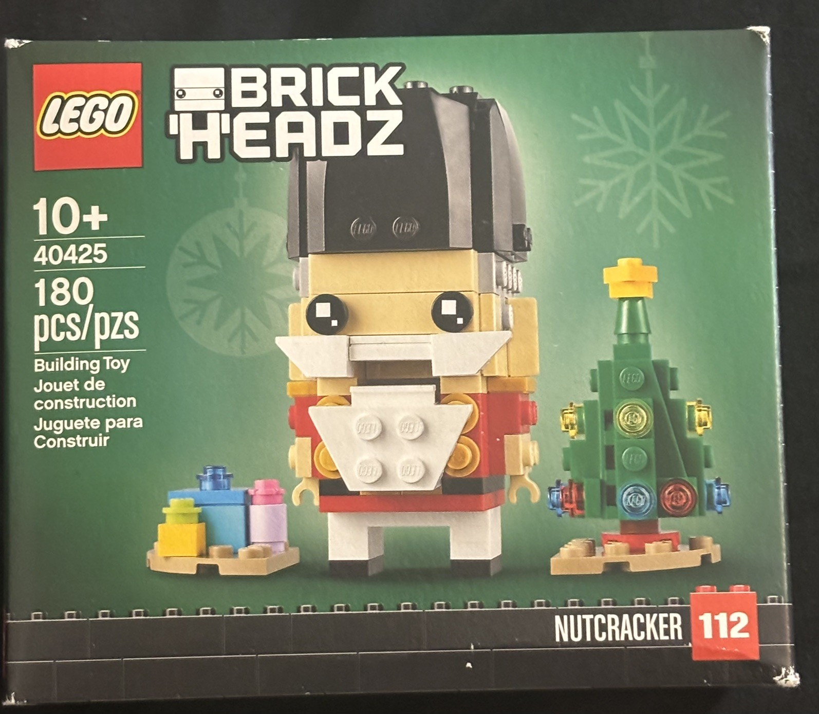 LEGO Brickheadz Nutcracker 40425 Christmas Set New In Box Legos LEGO Brickheadz Nutcracker 40425 Christmas Set New In Box Legos