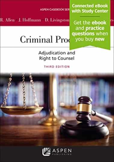 Criminal Procedure: Adjudication - Paperback, by Allen Ronald Jay; - Very Good i