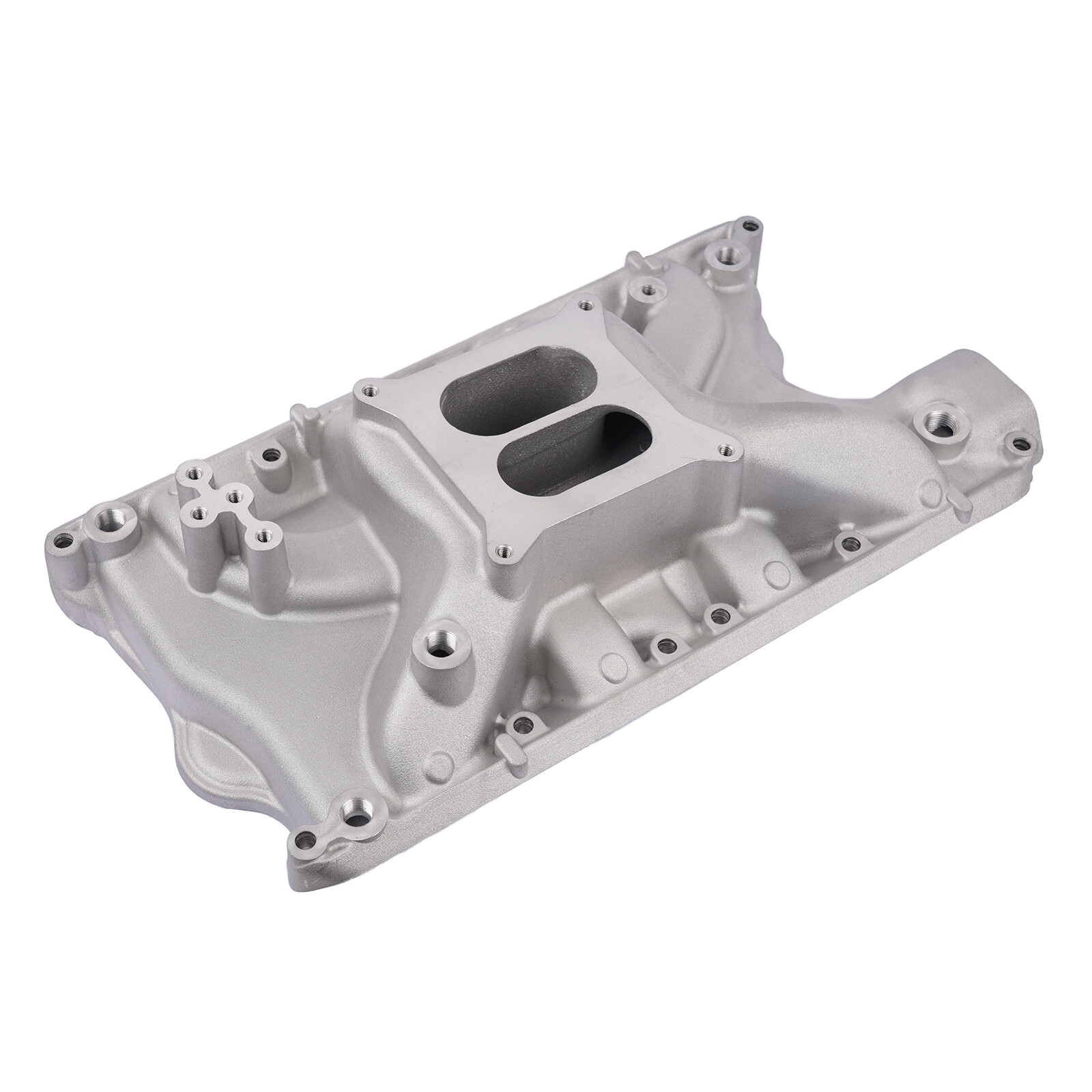 Dual Plane Intake Manifold Aluminum for Ford Small Block Windsor V8 5.8L 351W