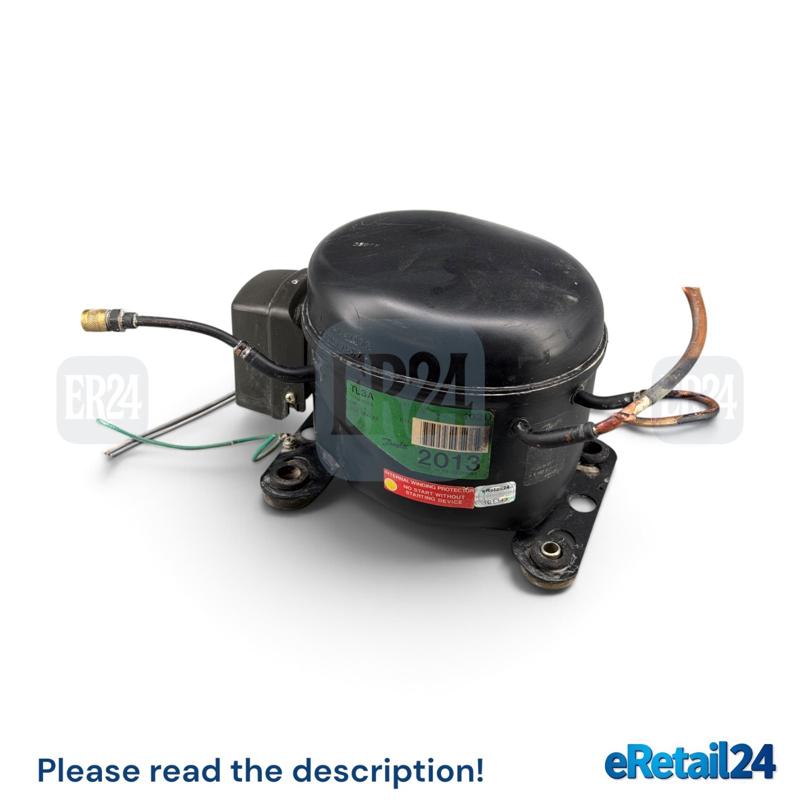 💯𝙒𝙤𝙧𝙠𝙞𝙣𝙜 OEM Sub-Zero Refrigerator Compressor 4201670 R134a TL3A 💯𝙒𝙤𝙧𝙠𝙞𝙣𝙜 OEM Sub-Zero Refrigerator Compressor 4201670 R134a TL3A