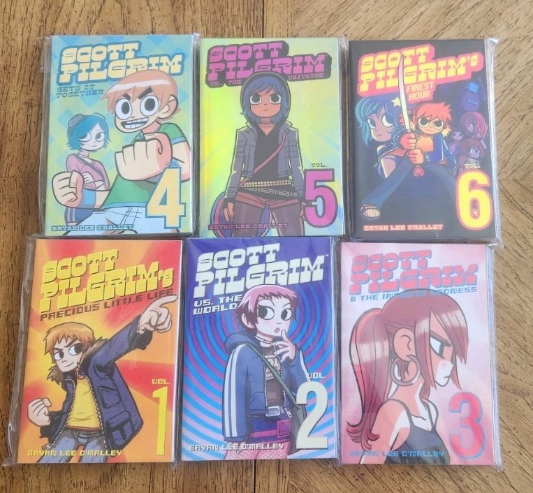 Scott Pilgrim # 1 2 3 4 5 6 (1-6) Complete series. (NM) Oni Digest