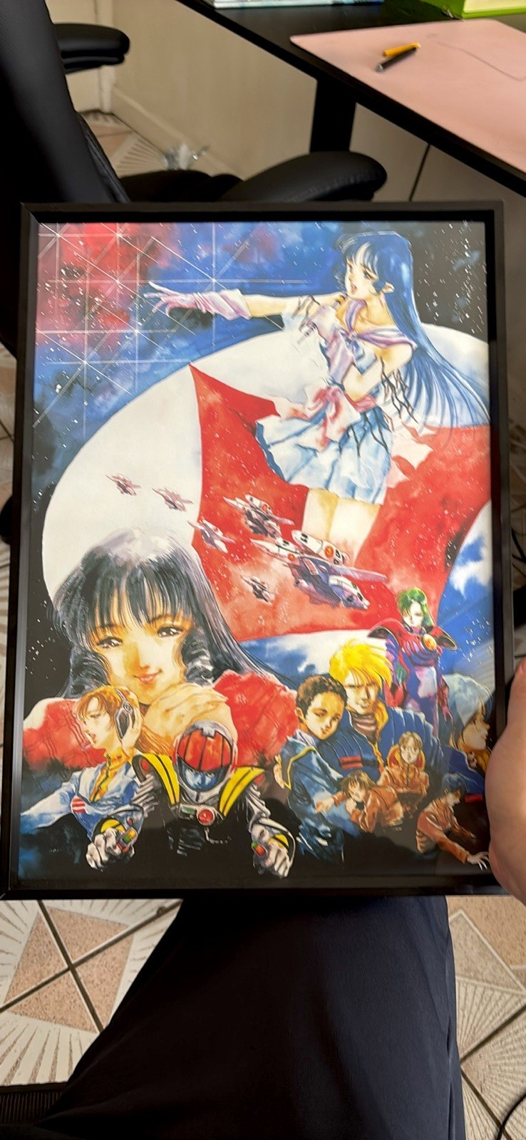 Macross Do You Remember Love by Haruhiko Mikimoto Poetic Turn of Mind Framed Macross Do You Remember Love by Haruhiko Mikimoto Poetic Turn of Mind Framed