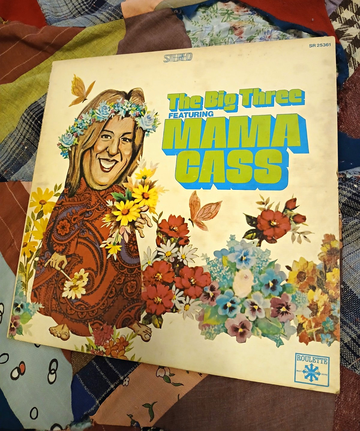 The Big Three Mama Cass Vinyl EXC / VG+ Record Roulette SR 25361 Mamas and Papas The Big Three Mama Cass Vinyl EXC / VG+ Record Roulette SR 25361 Mamas and Papas
