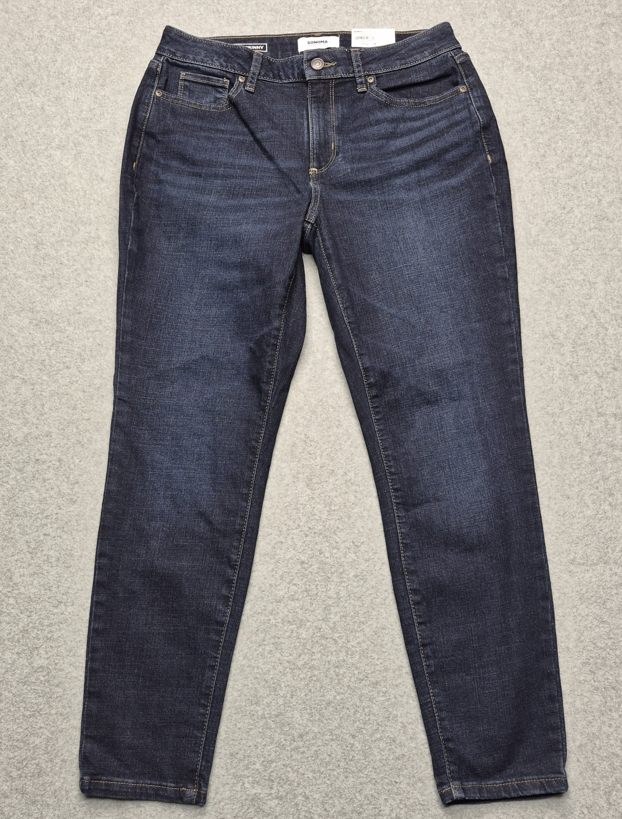 NWT Sonoma Goods For Life Jeans Womens 10 Curvy Skinny Denim Dark Wash Short NWT Sonoma Goods For Life Jeans Womens 10 Curvy Skinny Denim Dark Wash Short
