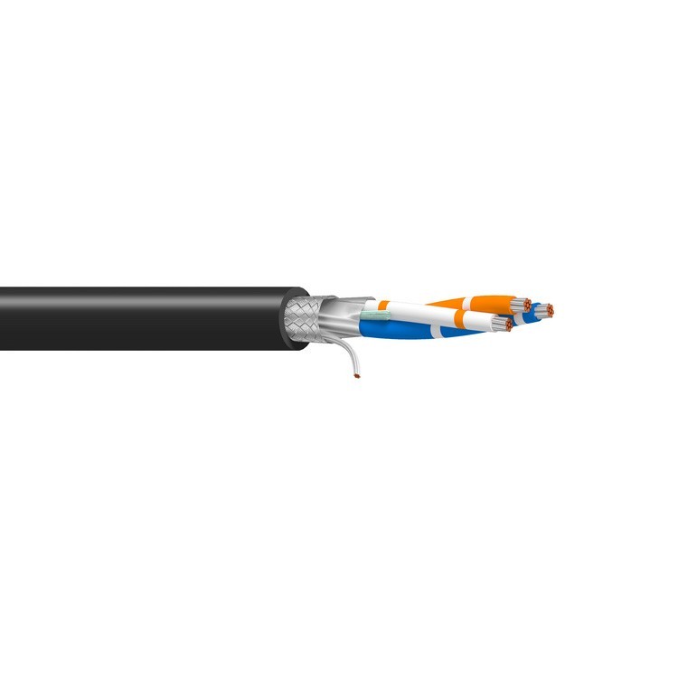 100' Belden 3106A 22 AWG 1 Pair + 22 AWG 1C Shielded RS-485 Computer Cable 300V