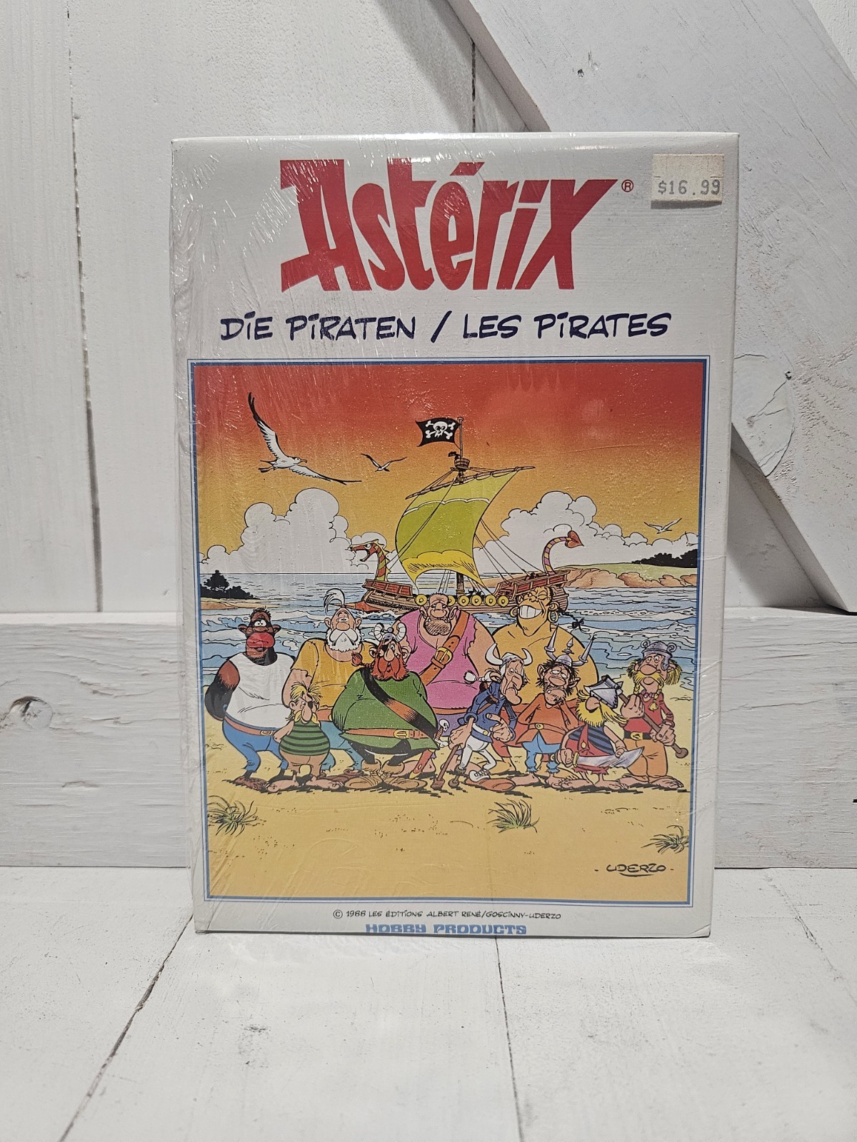 VTG 1988 Hobby Products Asterix Die Piraten Les Pirates Metal Miniatures C1703 