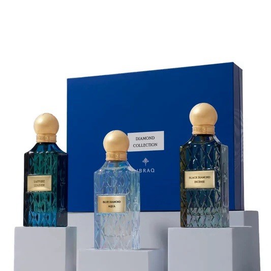 IBRAQ Diamond Collection Gift Set Spray 3 x 75ml